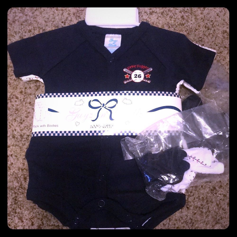 Newborn onesie’s with booties